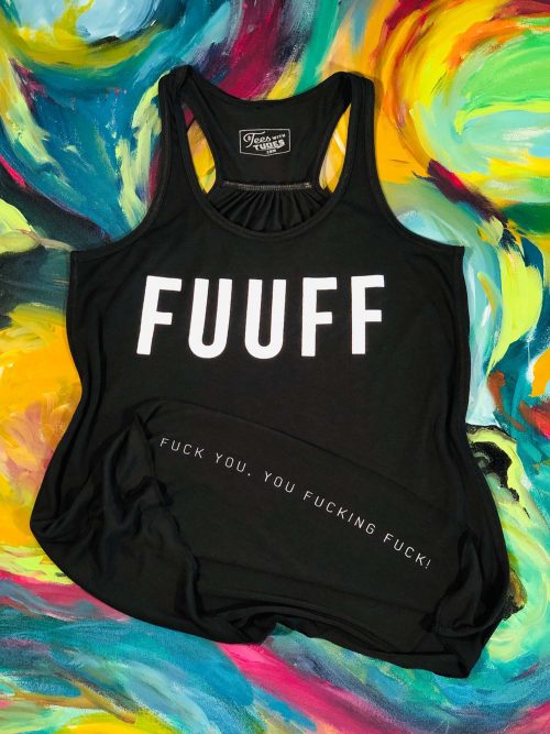 FUUFF Racerback T-Shirt Blak